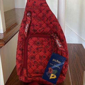 Vera Bradley-Mini Sling Backpack, Harry Potter- Gryffindor